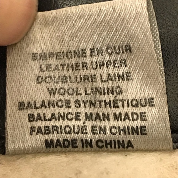 Vintage black genuine leather boots size 9,5 - Picture 11 of 12